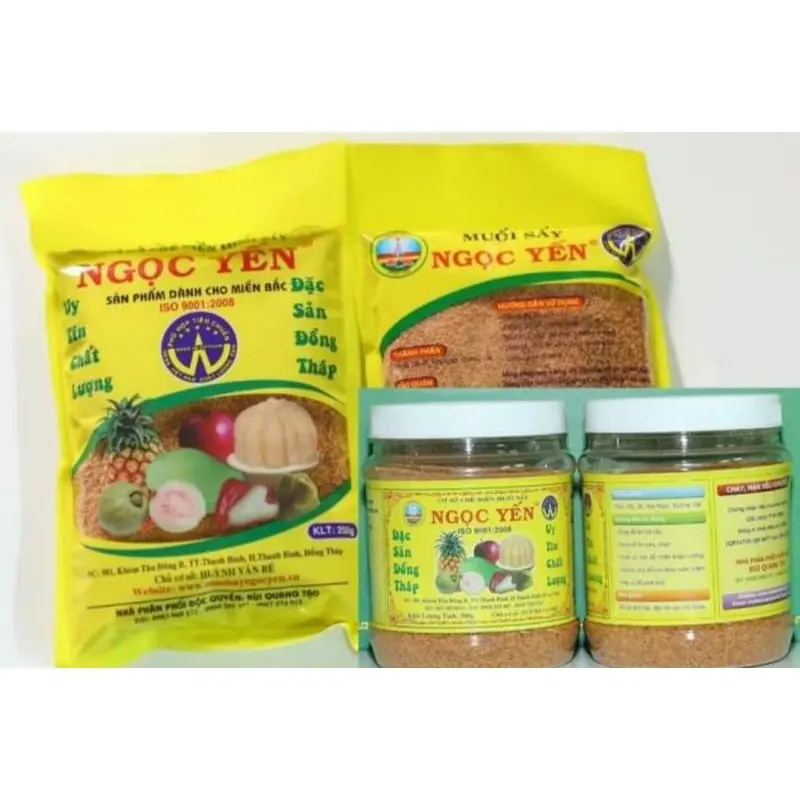 10 gói 250g muối Ngọc Yến - Đồng Tháp Storeee Mặn