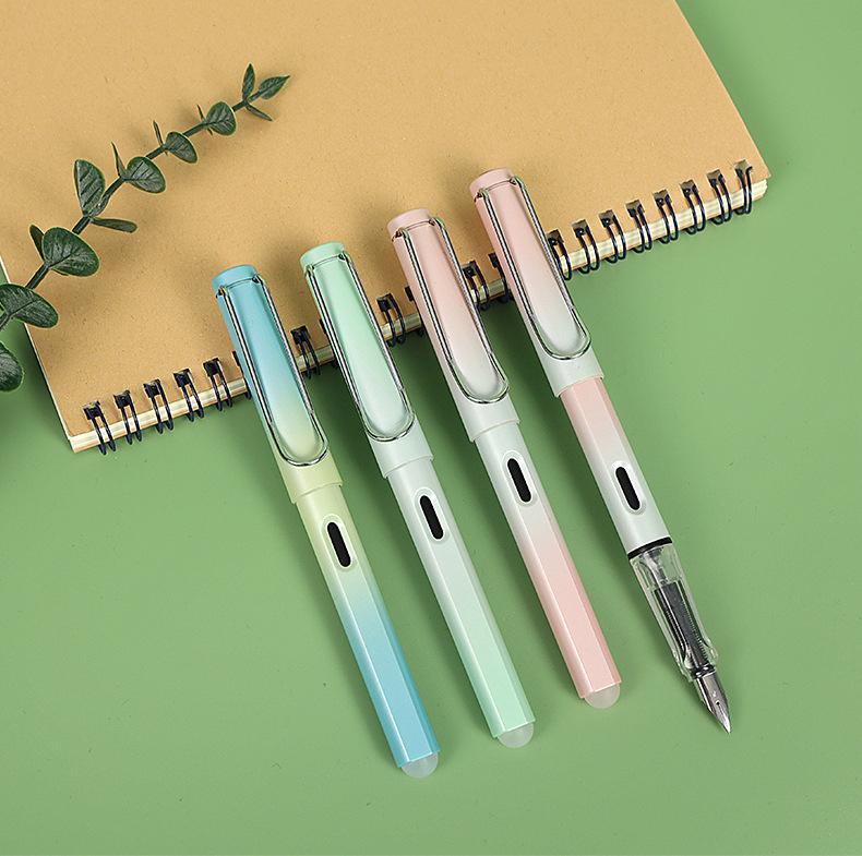 Bút Máy Xóa Được - Loại Đẹp - Nhiều Mẫu - Tặng Kèm Ống Mực