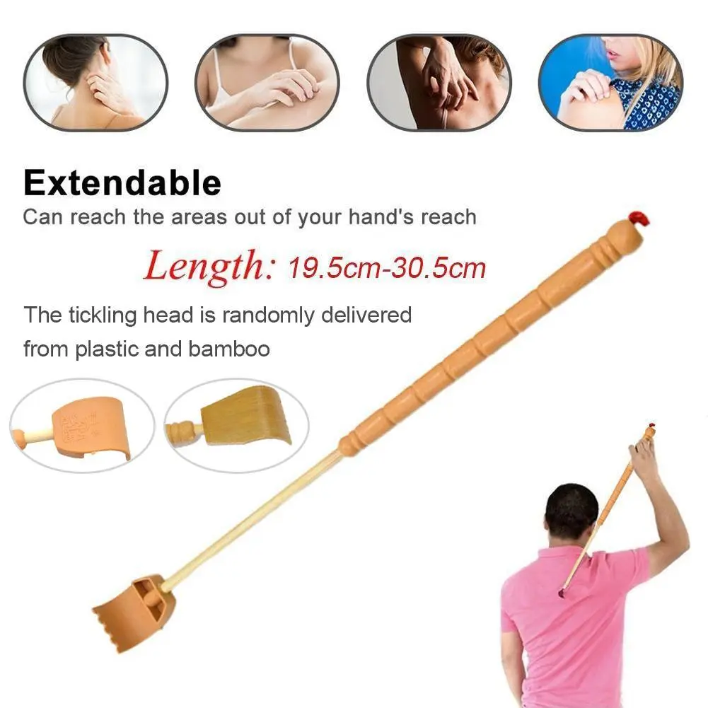 Itch Back Scratch Wooden Back Scratcher M5Q5