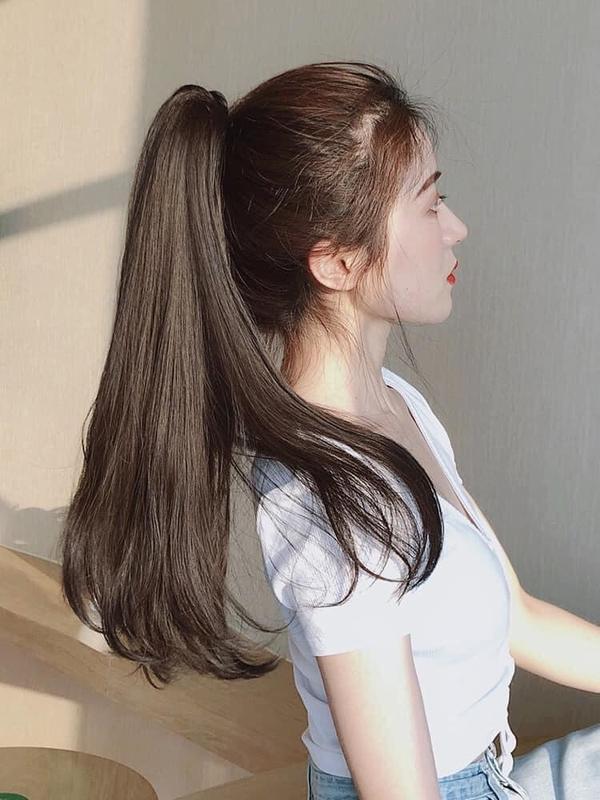 Tóc Giả Tóc Ngoạm cụp - 55cm Wig Women Nữ