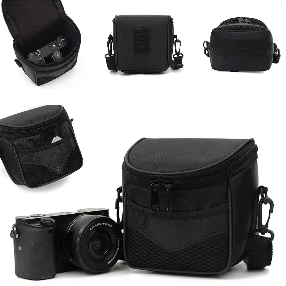 Túi đựng máy ảnh, Hộp đựng đồ đeo vai, Thích hợp cho máy ảnh SLR, Máy ảnh tele, Máy ảnh Nikon, Sony, Canon, Máy ảnh thẻ, Túi Nhỏ dành cho nữ, Còn hàng