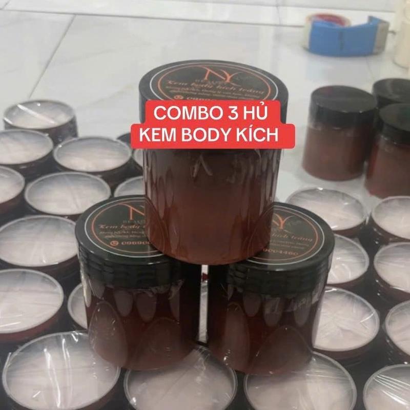 COMBO 3 HỦ KEM BODY KÍCH TRẮNG ( 1kg rưỡi ) làm sáng da body, giúp da sáng mịn