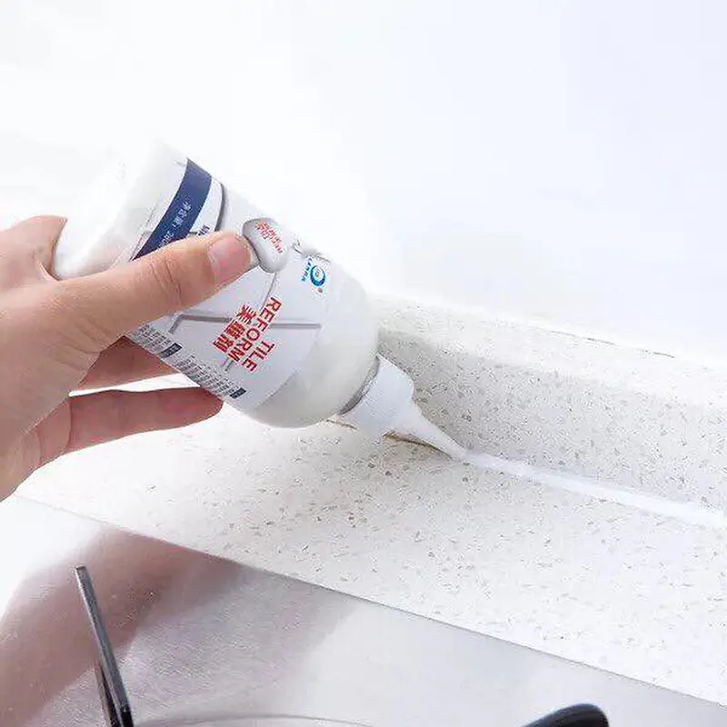 Keo Dán Gạch Sơn Kẻ Chỉ Gạch Cao Cấp 280ml Làm Mới Mặt Sàn Nền Nhà Tắm Tường Bồn Rửa Chén Bồn Cầu Đa Năng 2