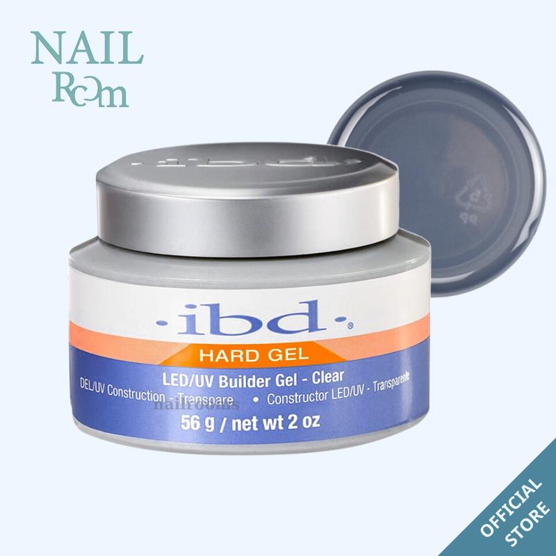 Gel đắp móng nail IBD 56g - Gel đính đá loại màu trong suốt không nóng chảy