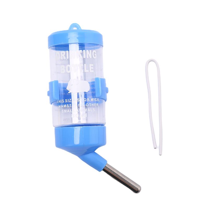 Product Introduction of 80ml Plastic Hamster Drinker Water Bottle Dispenser Hanging Pet Drinking Bottle 26
