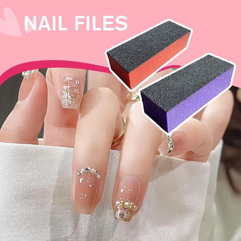 Product Introduction of Three-sided Polishing File Nail Tool Creative Printing Nail File Sanding Professional Nail File 29