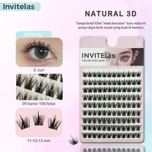 Professional Single Eyelash Extension Set - Devil Eyelash untuk Makeup Artist dan Penggunaan Pribadi Bulumata Waterproof
