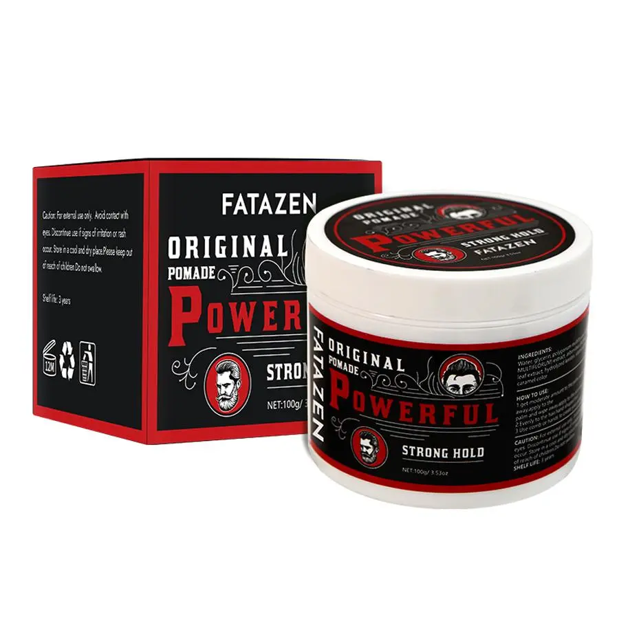 Men's Hair Styling Product, Strong Hold & Matte Finish Long-lasting Hold Flake-free Hair Wax, Hair Styling Product for Men
