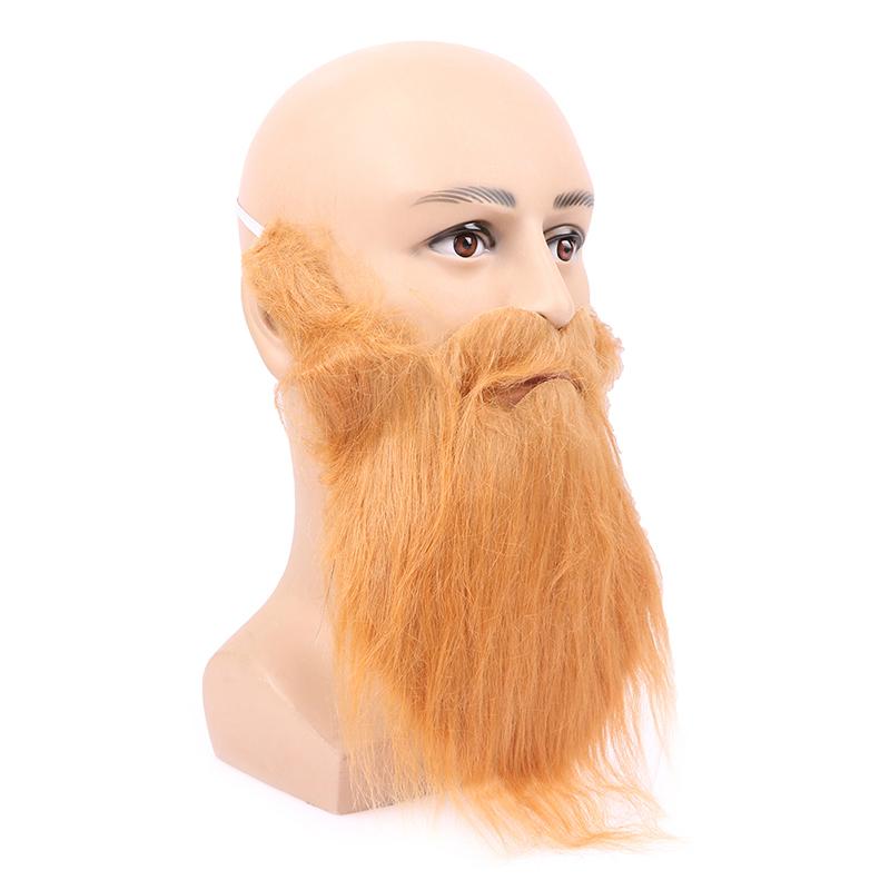 Product Introduction of [HOU]Handmade Wig Beard Hats Crochet Mustache Knit Halloween Party Decoration Moustache Men Women Festival Caps Face Beard Wig Props 16