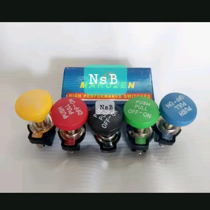 push and pull switch BIG knob MPB-1P (price is for 1pc)