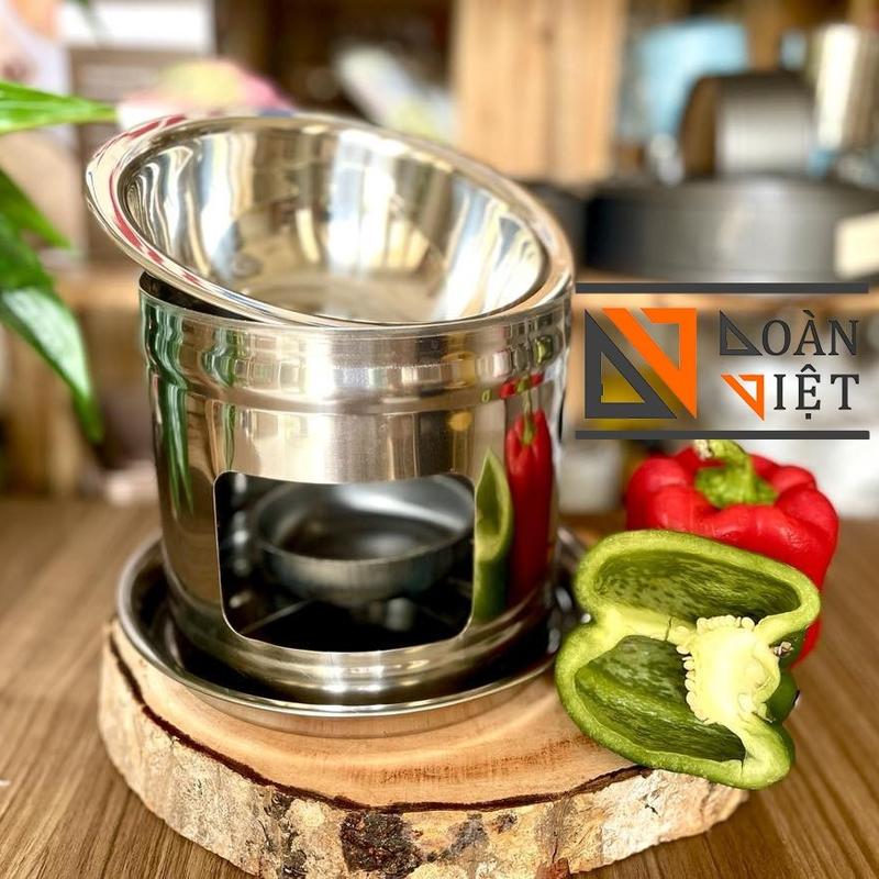  BỘ NỒI LẨU CÔNG CHÚA  1 lít   LẨU MỘT NGƯỜI . Sừ dụng cồn INOX DÀY tháo ráp dễ vệ sinh . Dụng cụ nhà bếp nấu ăn 