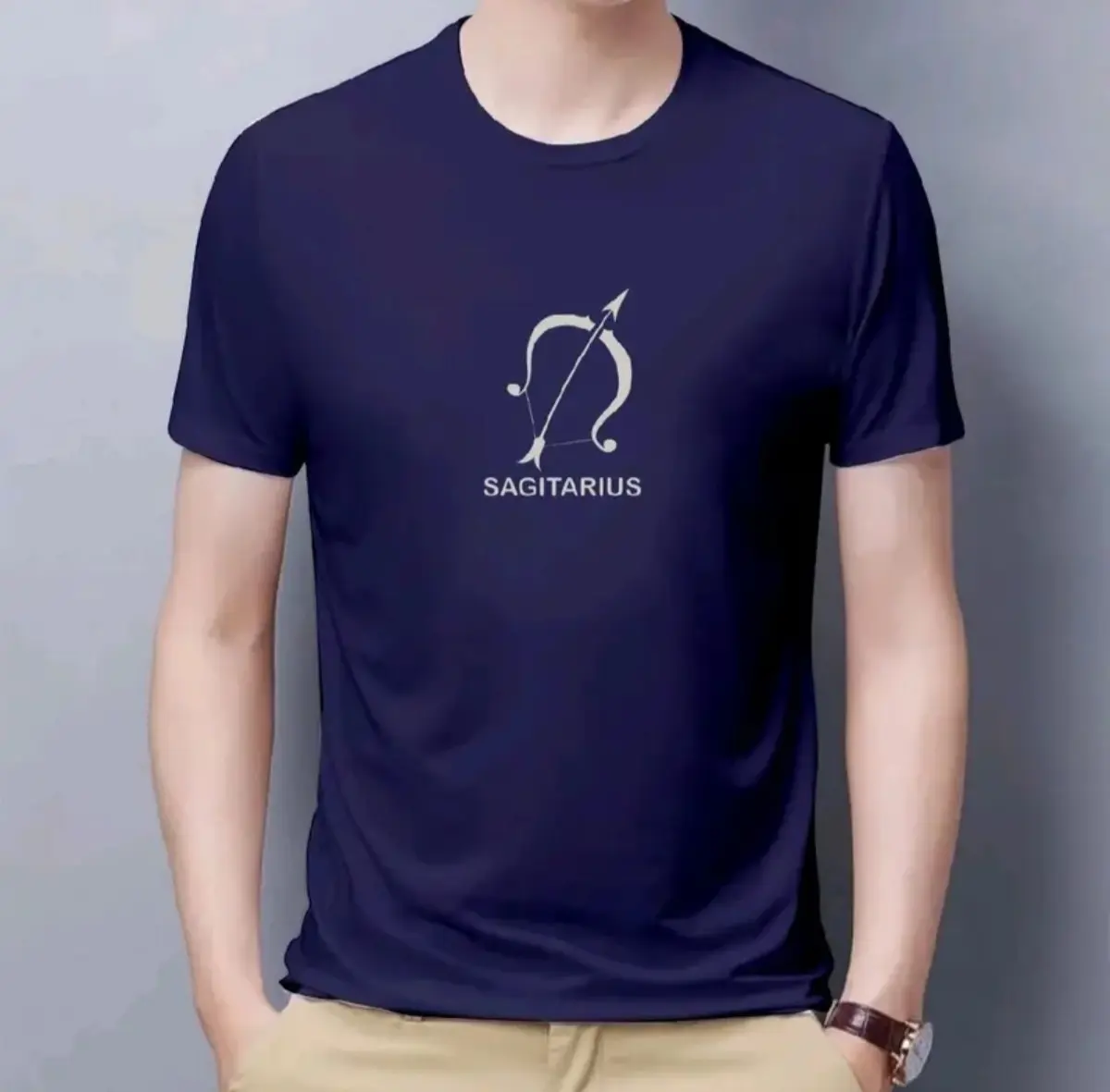 [DIFASHIONYUP]_KAOS OBLONG PRIA MOTIF ZODIAK SAGITARIUS PREMIUM COMBED 30S