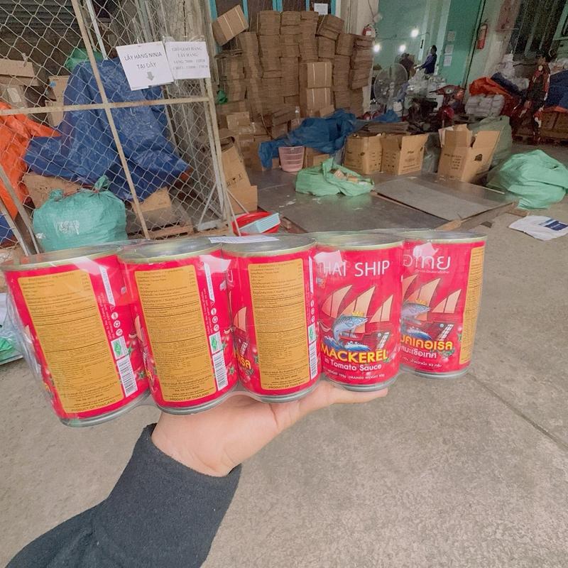 Cá hộp Đầu Bếp THÁI LAN lốc 10 hộp 1550g - Date mới