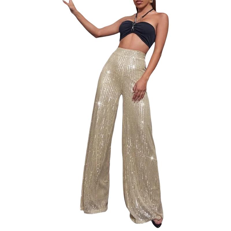 High fashion waisted party trousers