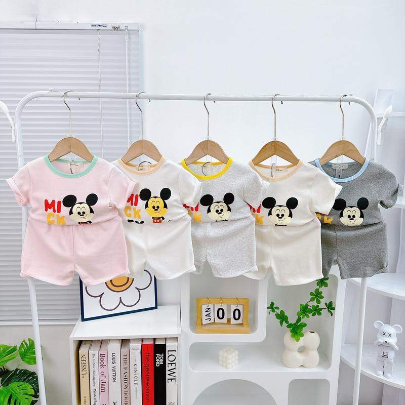 [ FREE SHIP ]Áo tay cộc ,quan chíp Minky Mom Chất vải cotton hàn In Hoạ Tiết Dễ Thương Cho Bé Trai - Bé Gái!