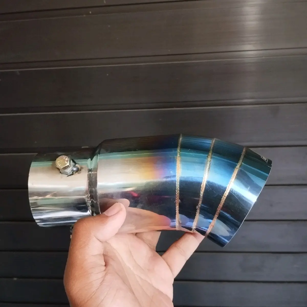 Tailpape js racing variasi knalpot mobil jazz brio ayla agya avanza mobilo hrv vios calya granmax luxio dll