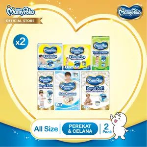 (Exclusive_Mahiraimmada) Jawa Barat - Mamypoko Multivariant 2 Pack All Size _ Popok Celana