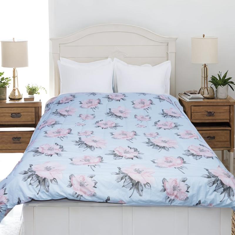 Chăn Phao Poly Cotton Có Ruột Bông Dày Siêu Ấm 2m*2m3, Chăn Mùa Đông Công nghệ Vi Nang, Mền Dày 2kg,  Mềm mại và thoáng khí, Thân thiện với làn da quilt