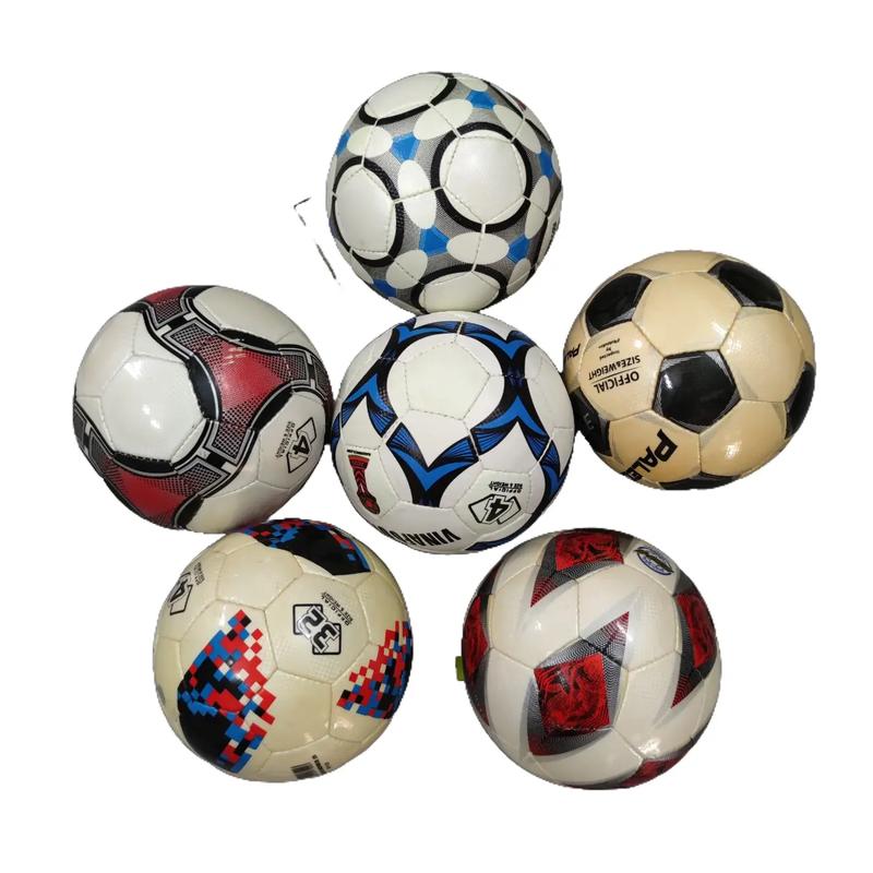  Quả Bóng đá số 4 và 5 SVD5 L2 da vảy cá đủ màu loại da vàng + tặng kèm kim bơm và dây đựng bóng 