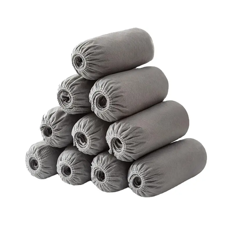 Disposable Shoe Cover Thickened Booties Indoor Home Non-Slip Wear-Resistant Dustproof Student Data Center Non-Woven Shoe Covers