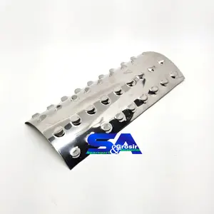 Plat Roaster Stainless/Penutup Bakaran/Panggangan Pengganti Kaca