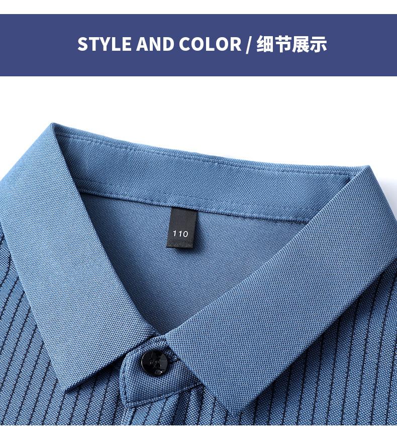 Product Introduction of Short Sleeve Polo Shirt, Summer Cool Pocket Design, Men's T-Shirt, Slim Fit, Fashion, Plain 10