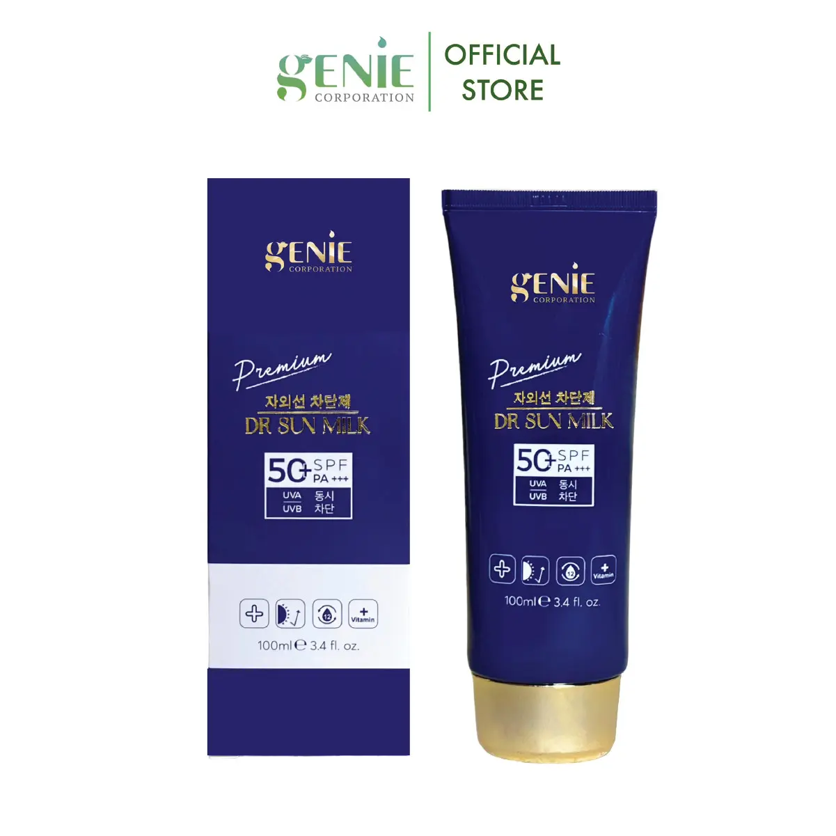 Kem Chống Nắng Phổ Rộng Da Chức Năng Dr Sunmilk Premium Genie SPF 50 PA+++