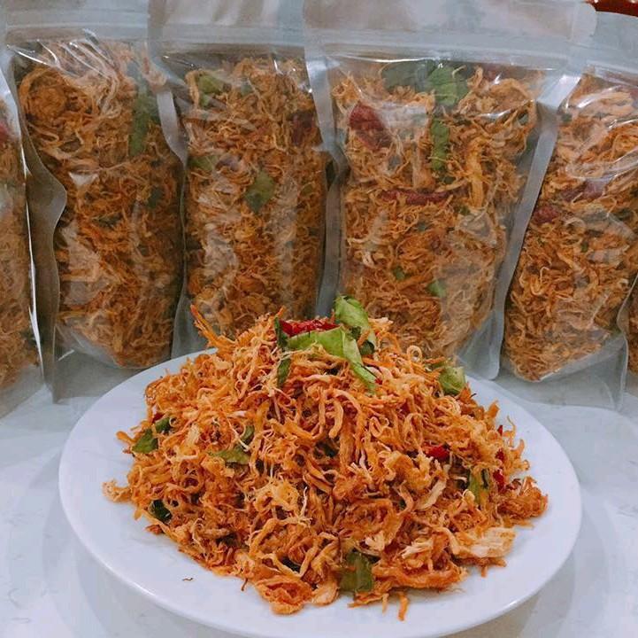  1kg khô gà lá chanh chuẩn vị 