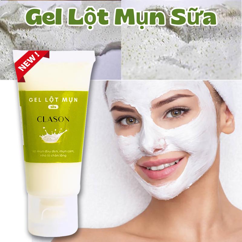 Product Introduction of Lột mụn đầu đen mụn cám Clason dạng tuýp gel 50gr 12