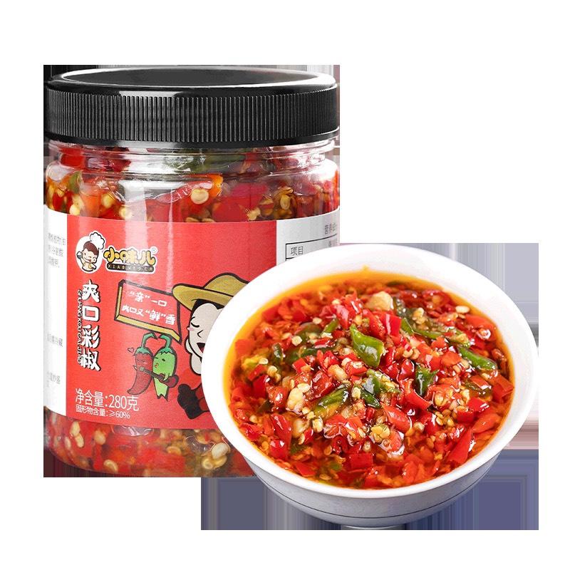 Ớt Chưng Hồ Nam Hàng Chính Hãng  - Món Ăn không thể thiếu ở mỗi gia đình người Hồ Nam Cay Không đường Hữu cơ Gia Vị Bột