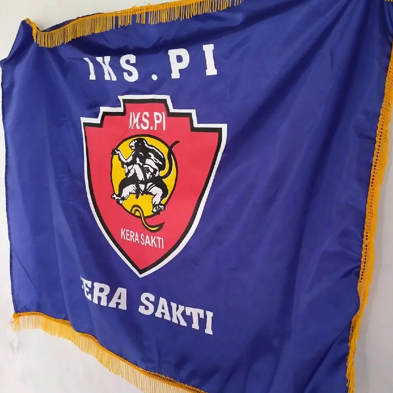 Bendera IKSPI kera sakti biru 0