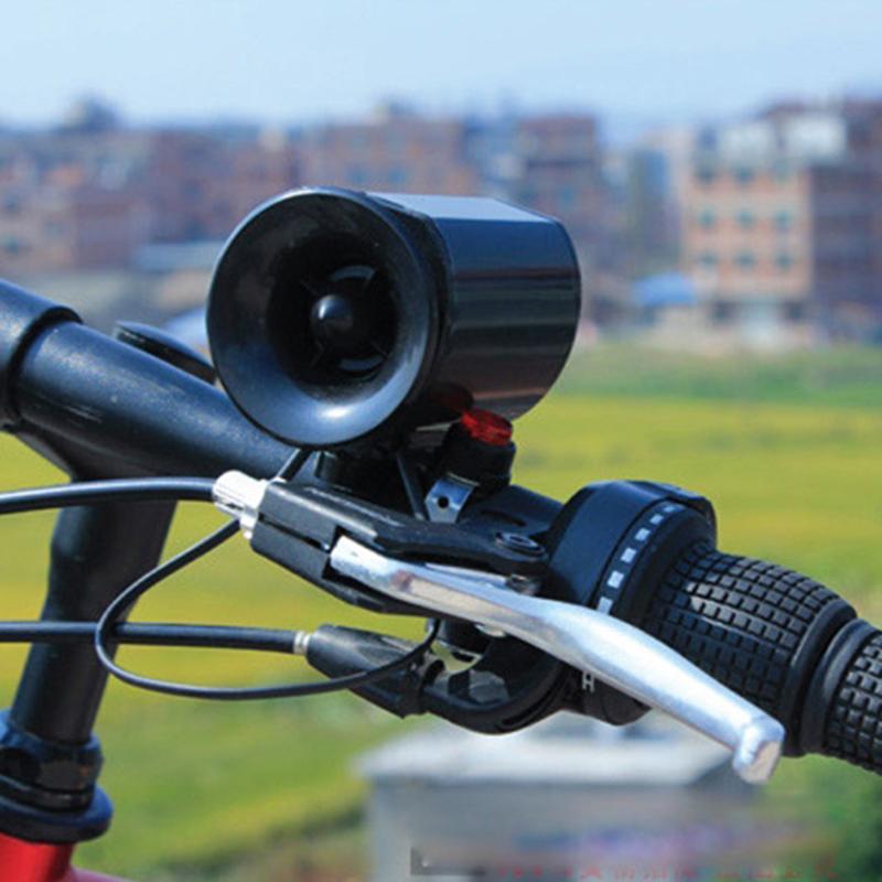 Product Introduction of Bicycle Horn Electronic Black Speaker 6 Bike Bell Loud Sounds Ultra Siren Alarm 32