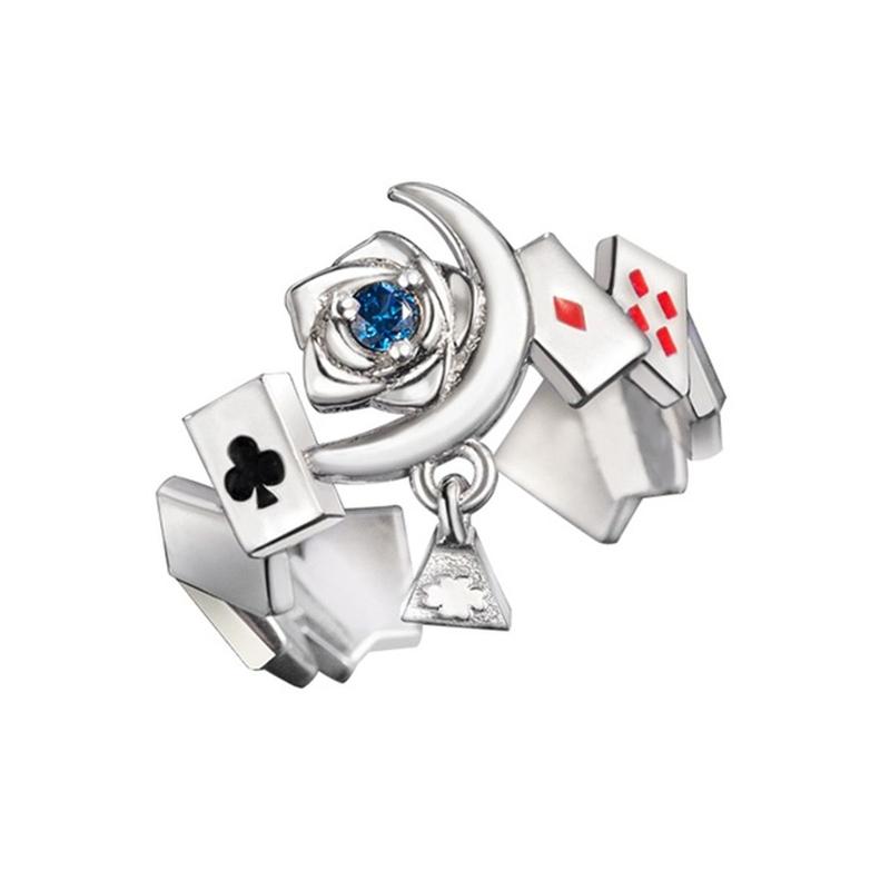 Nhẫn siêu trộm Ka.ito Kid cosplay nhân vật Co.nan thám tử lừng danh hoá trang anime manga có thể điều chỉnh size phù hợp 6