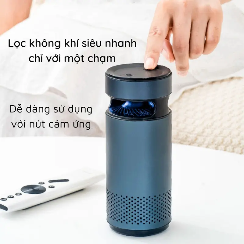 Máy Lọc Không Khí Ô Tô E-L3, Sử Dụng UVC Và Bộ Lọc HEPA Kép Khử Trùng Diệt Khuẩn Làm Sạch Không Khí Thiết Kế Hợp Kim Nhôm Sang Trọng, Gia Dụng Gia Đình 1