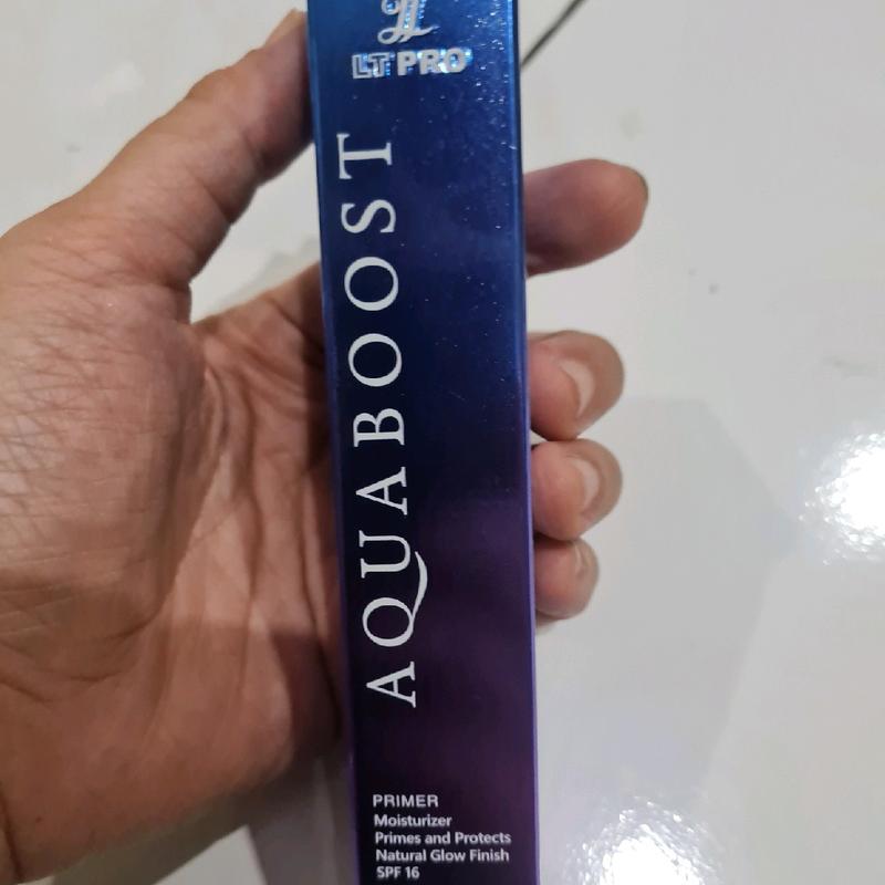 ltpro lt pro aquaboost primer natural glow finish spf 16 0