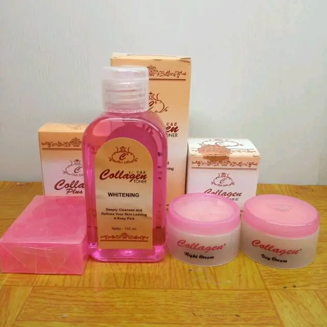 PAKET HEMAT 4IN1 COLLAGEN [SABUN,CREAM,TONER]