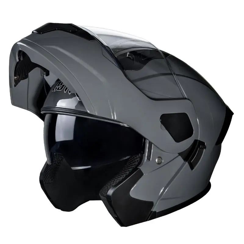 Motorcycle Helmet, DOT Certified Flip-Up Helmet, ABS Material Motorcycle Helmet, Motorcycle Accessories for Men & Women