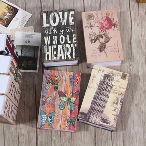 Brankas Mini Model Buku Kamus Cash Deposit Box Kunci Box Kas Mini