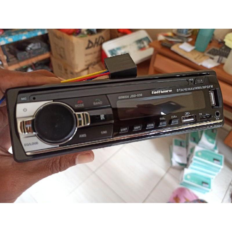 TAPE MOBIL MURAH - SINGLE DIN MOBIL - TAPE AUDIO MOBIL BLUETOOTH SINGLE DIN JSD 530 - BARANG BARU 3