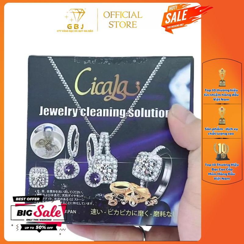 [1 CHAI] Nước Rửa Trang Sức NTC Kèm Khăn Lau Chuyên Dụng Dung Dịch Làm Mới Sáng Bóng Trang Sức GBJ815