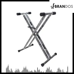 Stand Keyboard X Silang Kuat Kokoh Besi Berkualitas QX-01