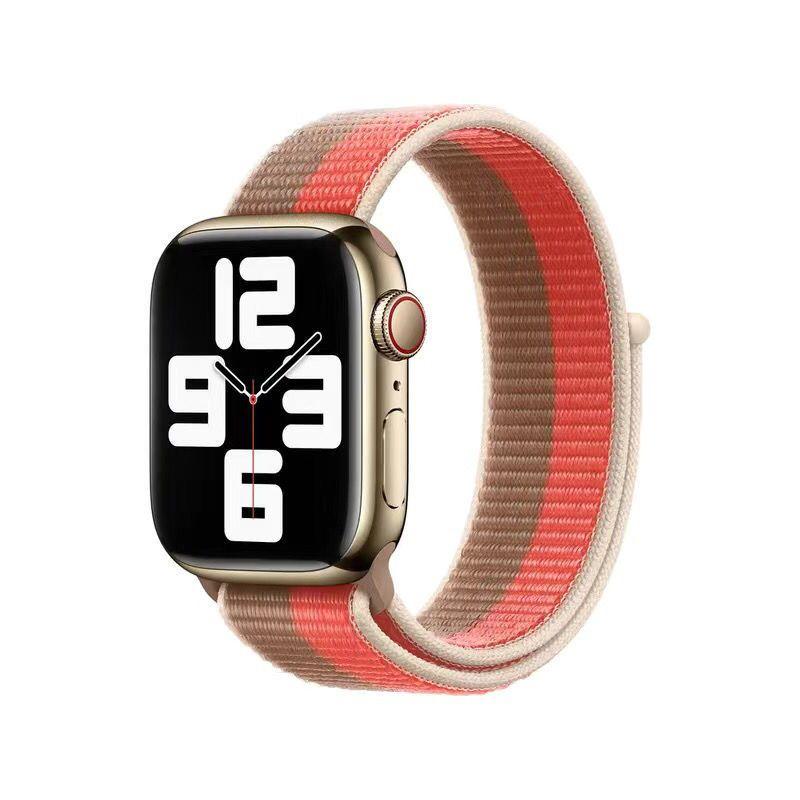 Product Introduction of Dây đeo Apple Watch tương thích, Nylon dệt mịn, vòng đeo tay, cho thế hệ Apple Watch-S10 / 987654321SE, có sẵn cho năm 2025 13