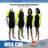 Gambar terusan renang dewasa sleting | baju renang lengan panjang model terusan | terusan renang dewasa unisex lengan panjang | pakaian renang pria wanita dewasa - Abu-abu, S dari DN Sportswear Official Kota Tangerang 5 Tokopedia