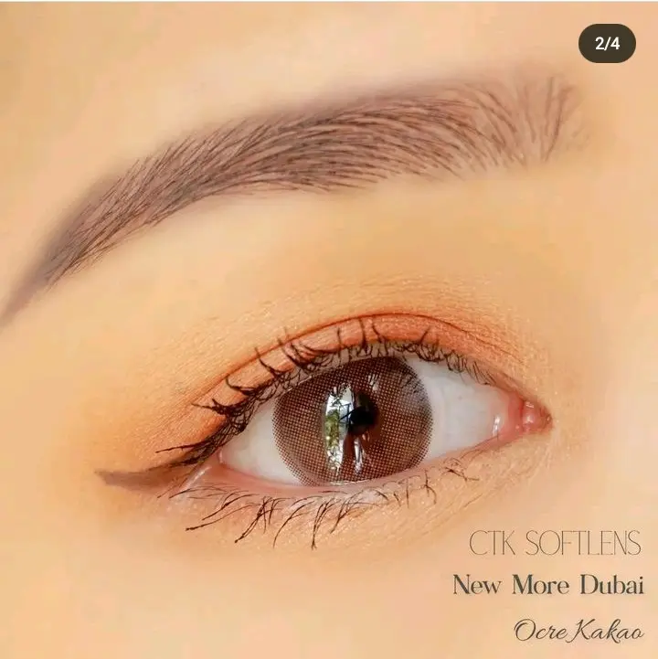 Softlens New More Dubai Series Ocre (dia : 14.5mm) 3