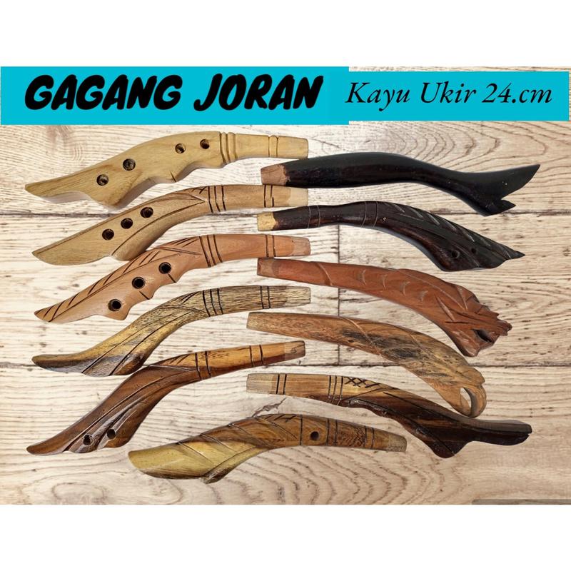 GAGANG JORAN PANCING TIMBANG UKIR ELEGANT PAHUL LENTUD 2