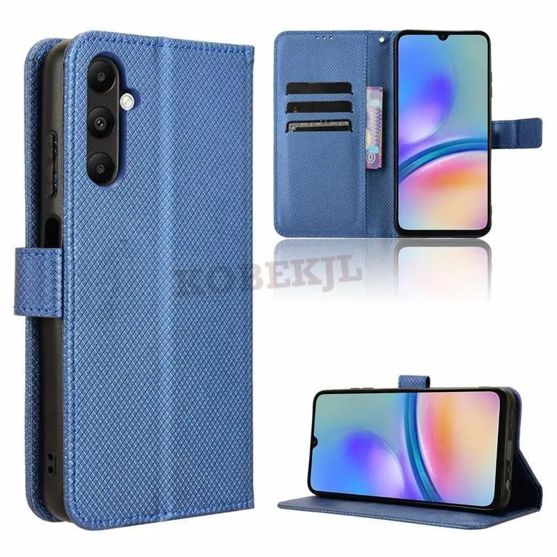 For Samsung Galaxy A05S A05 A04S A04 Case Flip Diamond PU Leather Wallet Card Slot Phone Cover For Samsung GalaxyA05S Case Stand