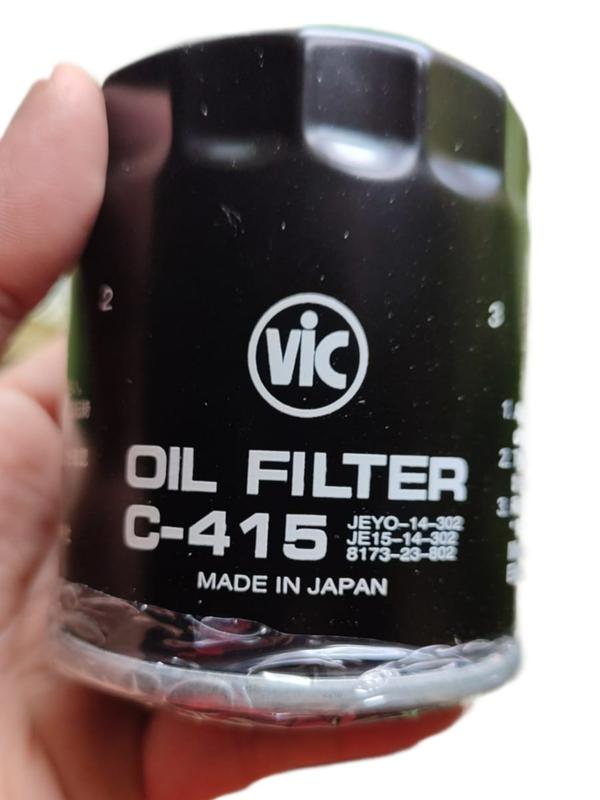 C-415 VIC OIL FILTER FOR MITSUBISHI LANCER AND ADVENTURE GAS - TikTok ...