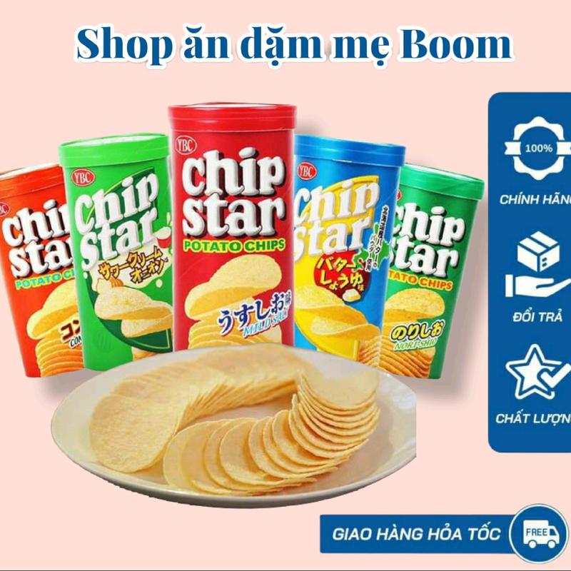 Snack khoai tây tươi Chipstar Nhật cho bé từ 12m Ăn Vặt