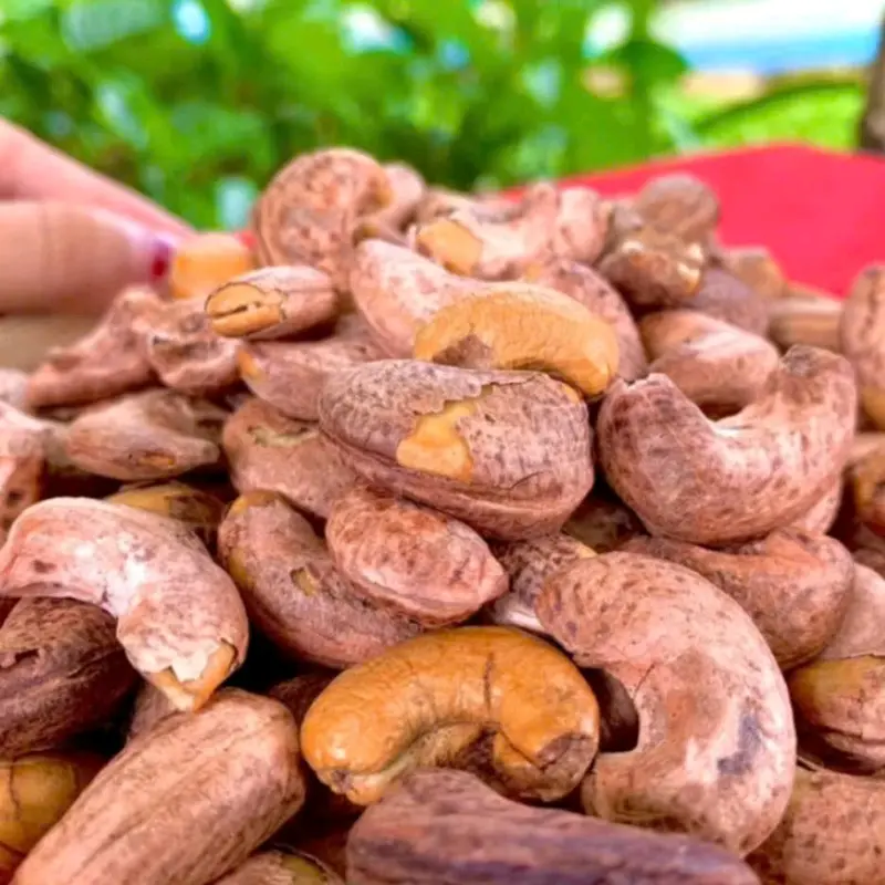 Hạt điều rang muối A cồ Bình Phước hộp 500gr béo thơm ngon Ăn Vặt 7