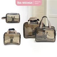 Gambar IBUMILLENIAL Washbag Tansparan Kelinci Tas Kosmetik Washbag Travel Pouch Travel Tas Make Up travel  bag  skincare - S-KELINCI TRANSBLAK dari IbuMillenial Indonesia Kota Bekasi 1 Tokopedia
